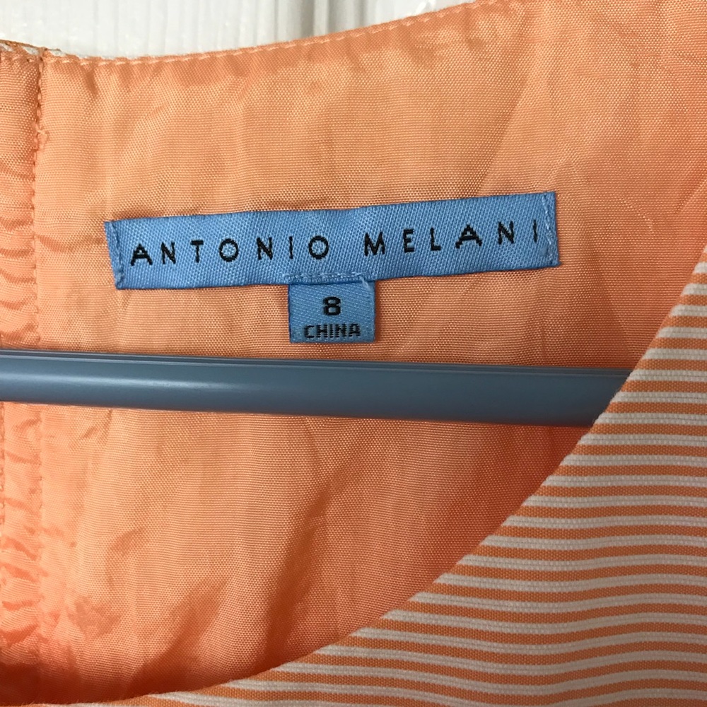 Antonio Melani peach Dress Size 8 - Picture 6 of 8